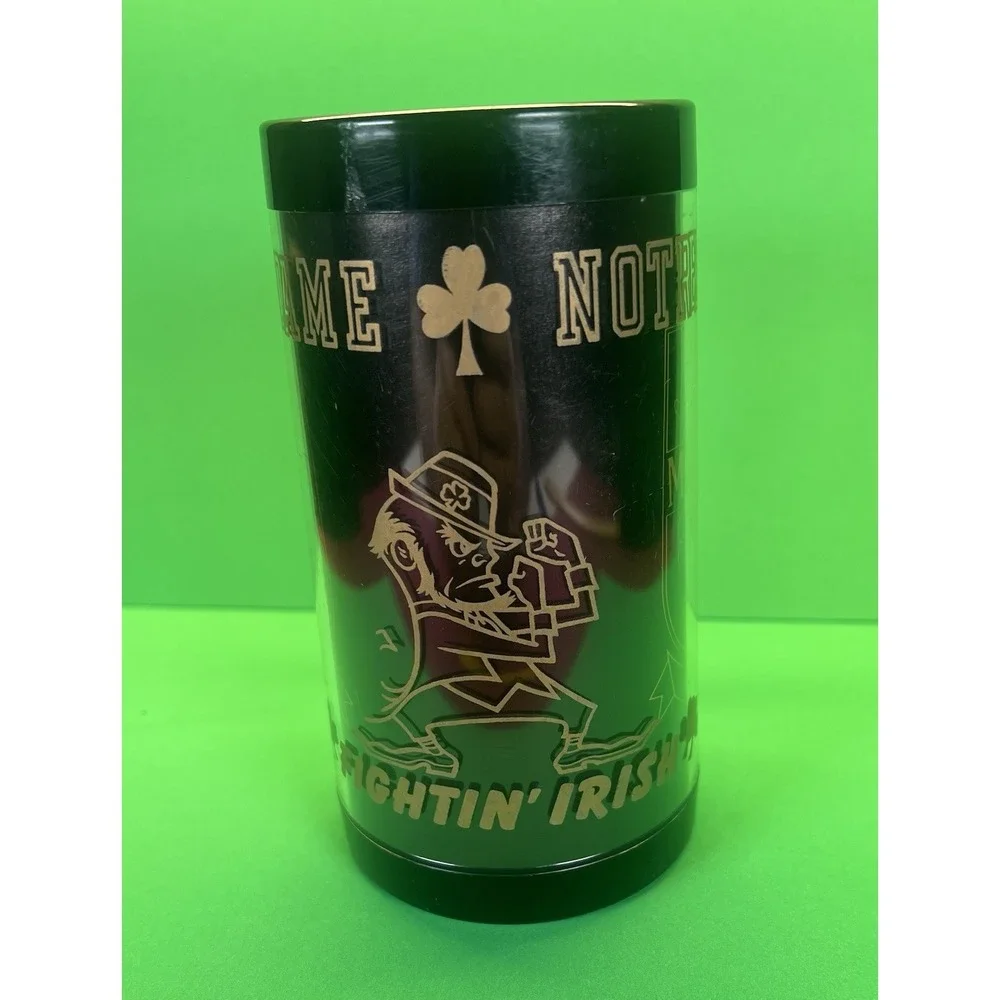 Vtg Michelob Plastic Beer Mug, Thermo-Serv, Notre Dame, Man Cave, Fighting Irish